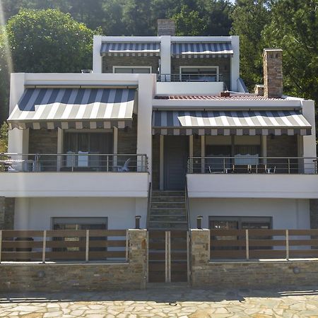 Ntinas Villa With Sea View Скала-Потамиас Экстерьер фото