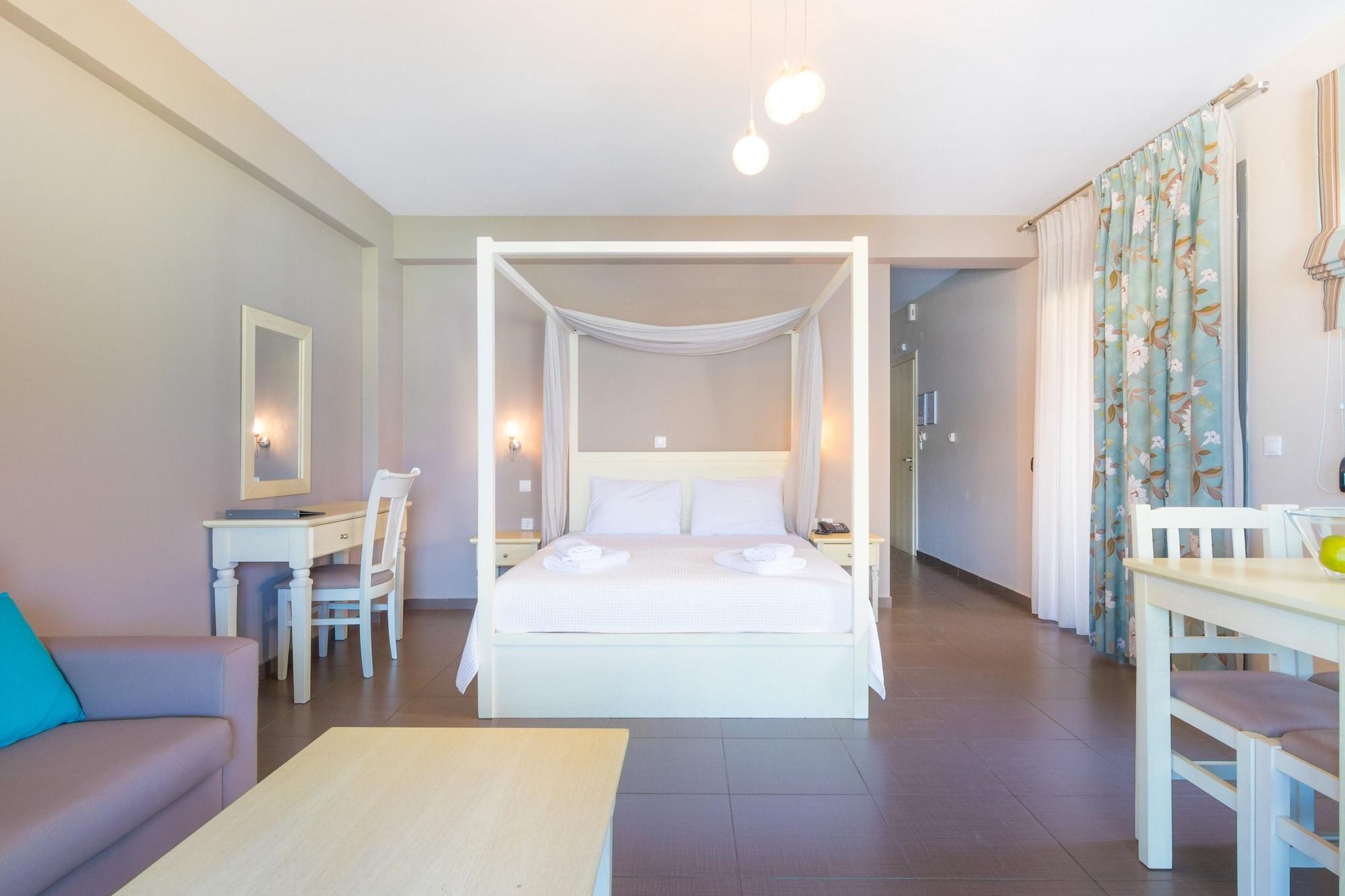 Ntinas Villa With Sea View Скала-Потамиас Экстерьер фото