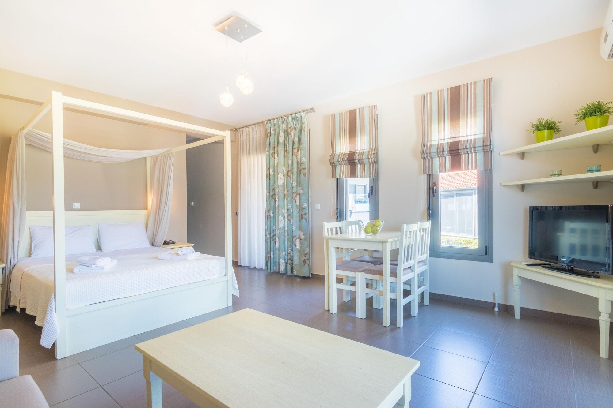 Ntinas Villa With Sea View Скала-Потамиас Экстерьер фото