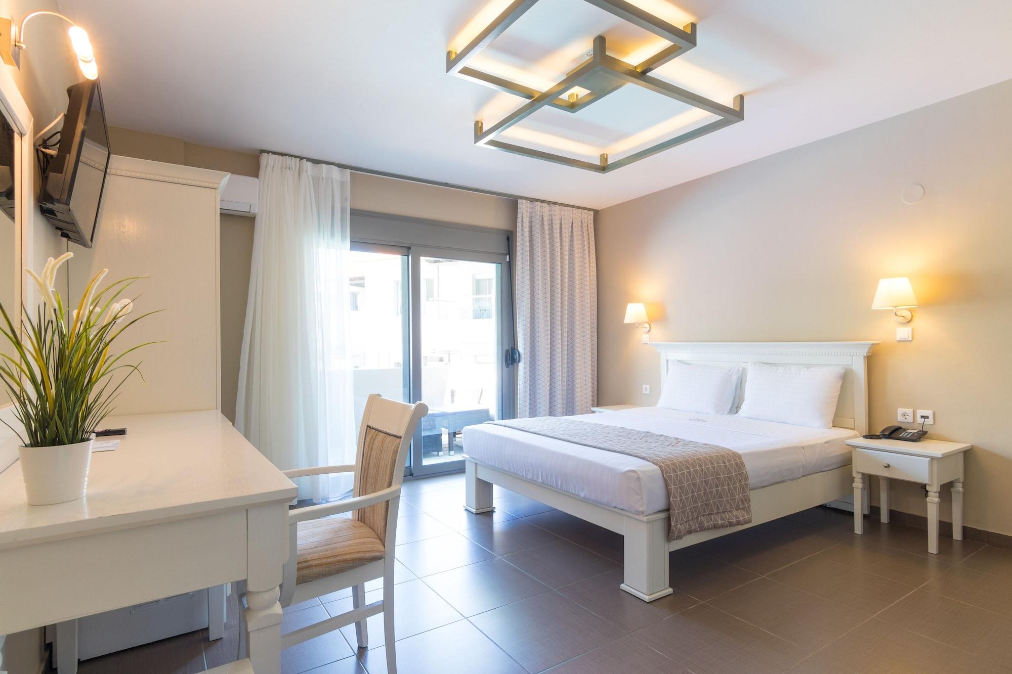 Ntinas Villa With Sea View Скала-Потамиас Экстерьер фото