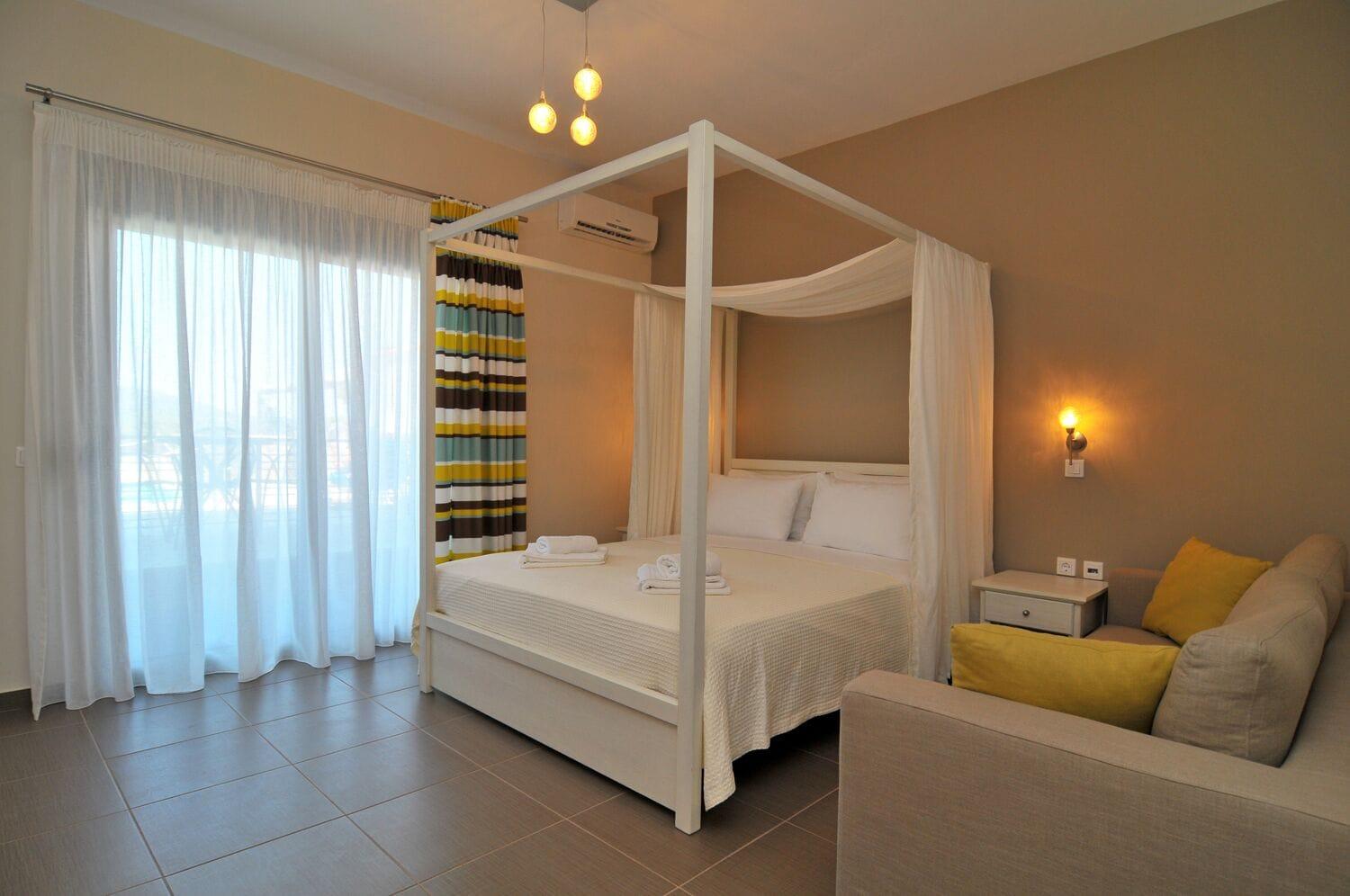 Ntinas Villa With Sea View Скала-Потамиас Экстерьер фото